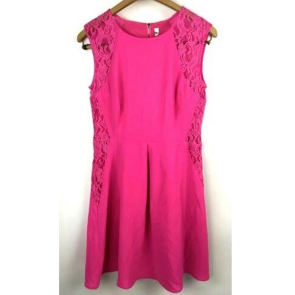 ARA Dress Size Small Pink Lace - Picture 2 of 8